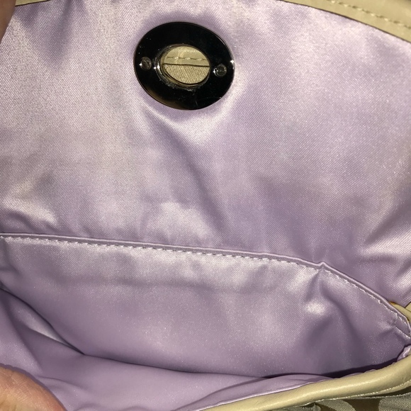 Coach Signature Leah Khaki Tote Handbag Shoulder Bag EUC - Picture 8 of 10